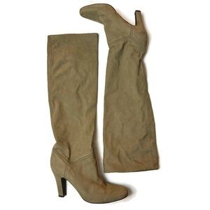 Stella McCartney Vegan Suede Knee Boots